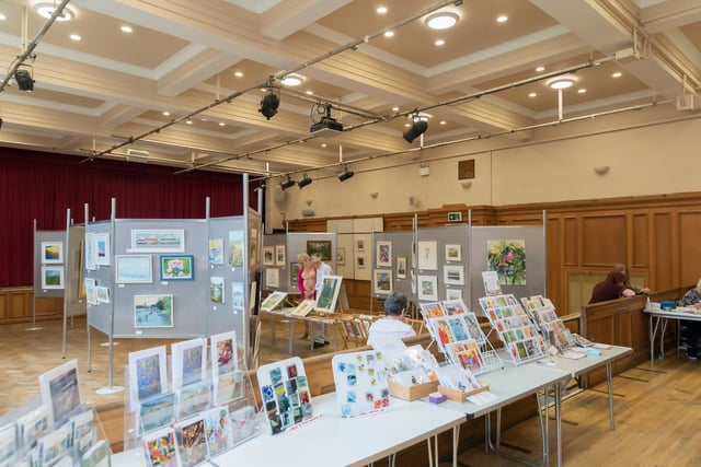 Gifts and greetings cards were available to buy at the event at the Civic Centre. 

Photo: Brian O’Carroll
