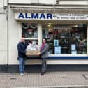 Winner Anne Campkin In front Of Organisers Almar
