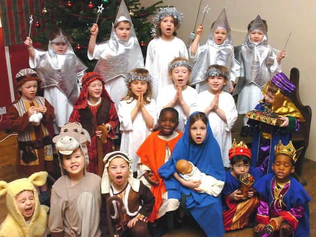 Nativity play at Westbrook Hay School, Hemel Hempstead.