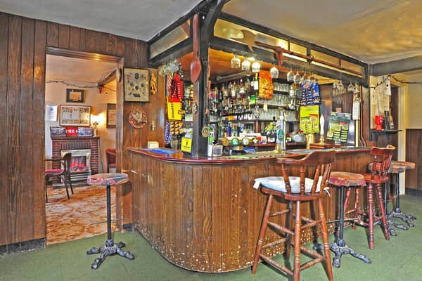 Pictured: Interior of Rose & Crown
