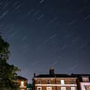 Meteor shower.