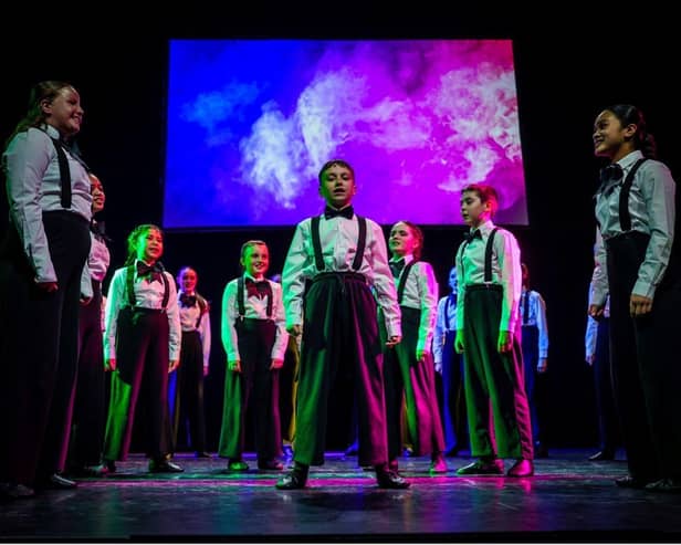Stagecoach Watford on stage at the Shaftesbury Theatre