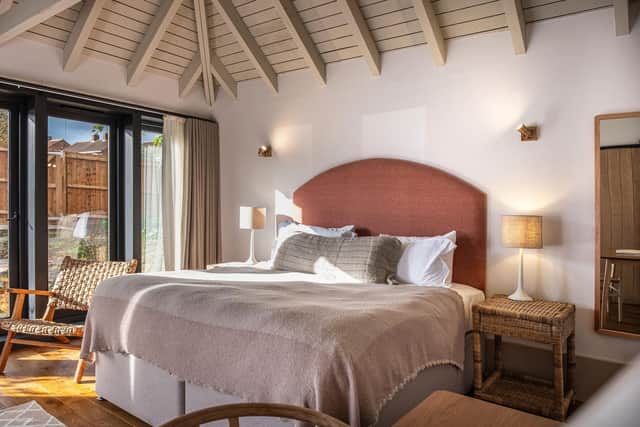 The Packhorse's luxurious guest rooms are an intimate home from home.