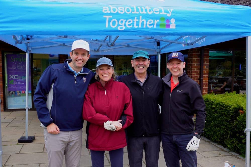 Little Hay Golf Complex's first ever charity golf day raised over £3,000 for Absolutely Together