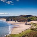 Three Cliffs Bay Gower Peninsula Wales (photo: adobe)