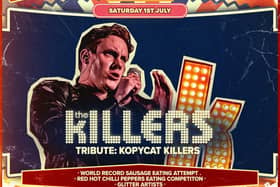 Tribute band Kopycat Killers will be on stage at the Sausage and Cider Festival in Hemel this summer