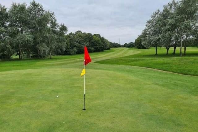 The complex has a full 18-hole course