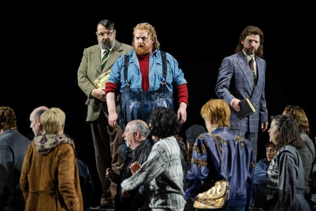 WNO Peter Grimes - cast of Peter Grimes - photo credit Dafydd Owen