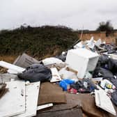 Stock photo of fly-tipping