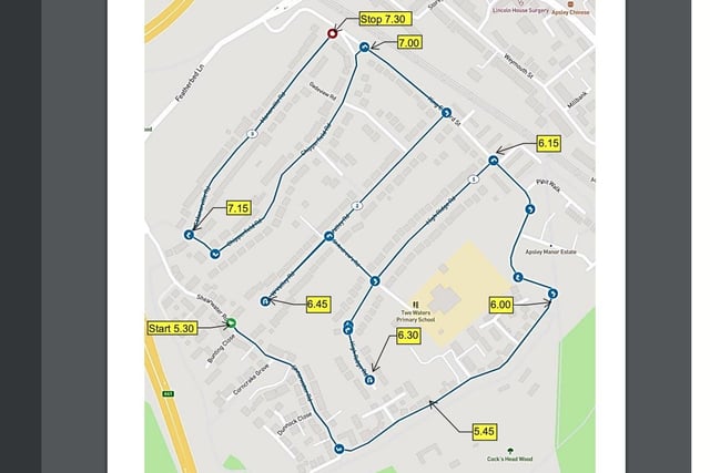 5 December - Route 9: Manor/Apsen Estate