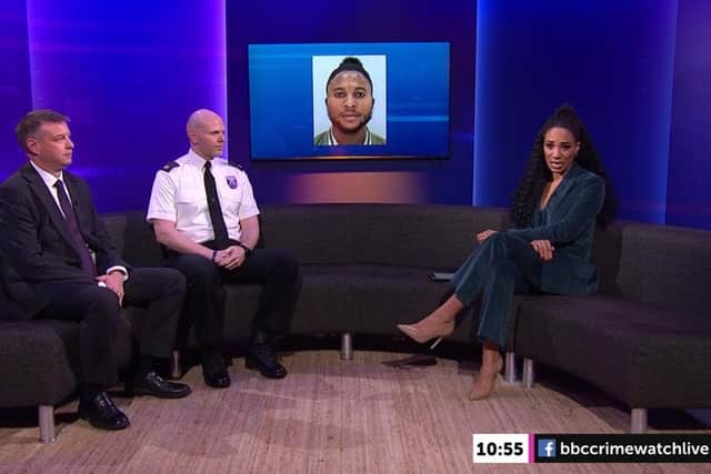 An appeal to find Emmanuel Sakyi, who is known to frequent Hemel Hempstead, and has been on the run from police for four months, was featured on the BBC's Crimewatch programme today