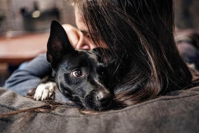 People like Sarah, and her dog, Buster, need your support this Christmas
