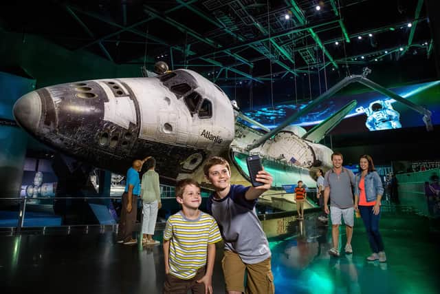 Learn about the space shuttle missions at Kennedy Space Center