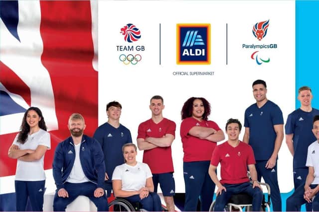 Aldi shows support for Team GB athletes