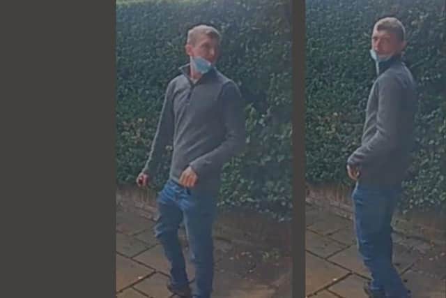 Detectives in Dacorum are trying to trace a man they believe could have information to help their investigation into a burglary in Markyate.