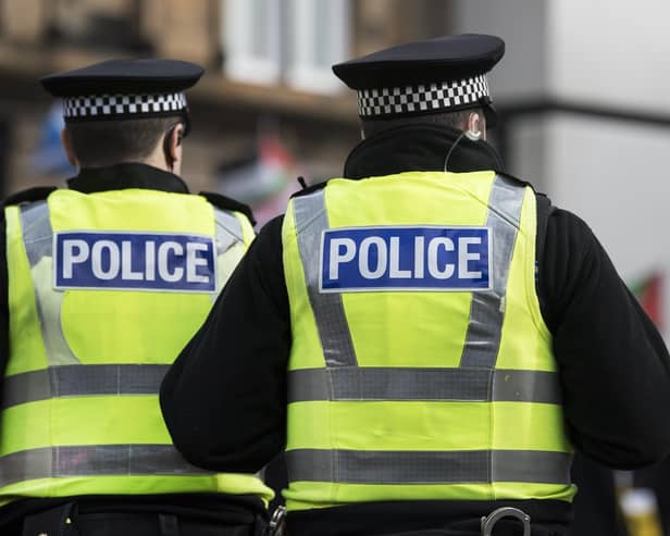 Stock image of Police Scotland
