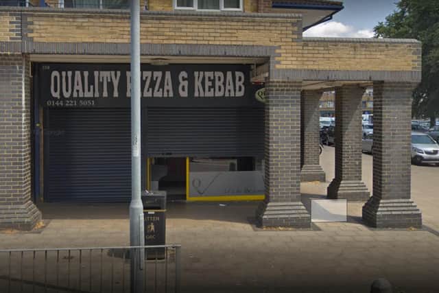 Quality Pizza and Kebabs, a takeaway at Quality Pizza, 104 Longlands, Hemel Hempstead.