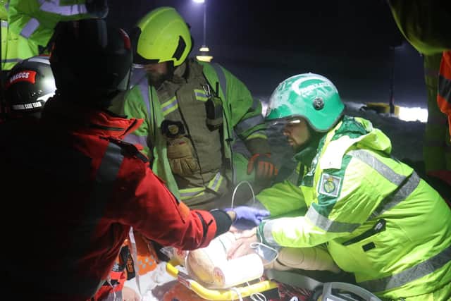 The rescue training mission