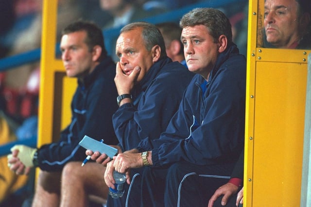 Bruce couldn’t repeat the trick at Huddersfield Town after being appointed at United’s Yorkshire neighbours, as they went down 3-1 to a QPR side including future Blades Wayne Allison and Chris Lucketti. Bruce’s win percentage at Town was 38 per cent