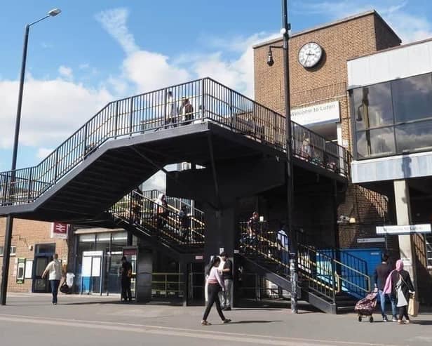 Luton train station. Picture: Submitted