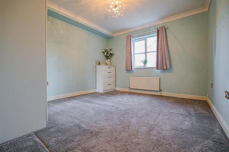 The expansive ground floor flat comes with a second spacious double room.