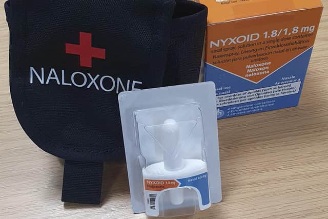 Naloxone kit officers are using