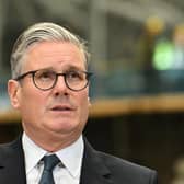 Keir Starmer in Scotland earlier this week. (Photo by Andy Buchanan - WPA Pool/Getty Images)