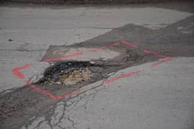 Pothole claims are up by 135 per cent already this year compared to previous years. Image: Adobe.