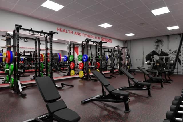The new new strength area at the Berkhamsted Leisure Centre