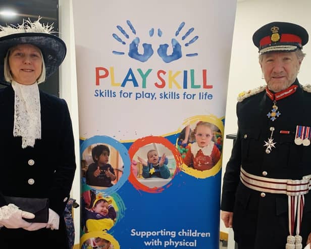 High Sheriff of Hertfordshire, Liz Green & Lord Lieutenant for Hertfordshire, Robert Voss CBE