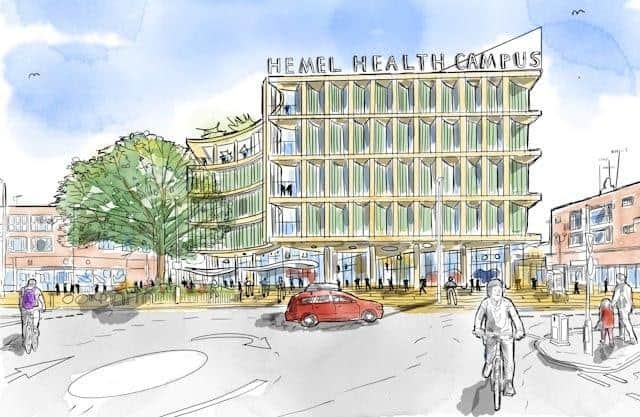 People are being invited to have their say on proposals for a new Hemel Health Campus