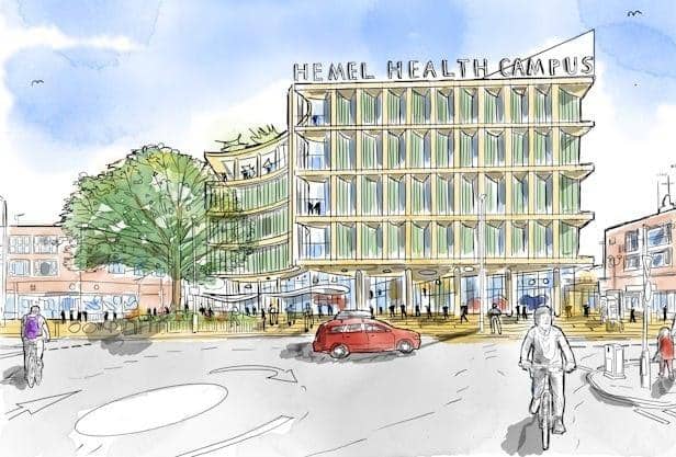 People are being invited to have their say on proposals for a new Hemel Health Campus
