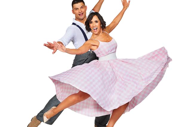Strictly Come Dancing stars Aljaž Škorjanec and Janette Manrara