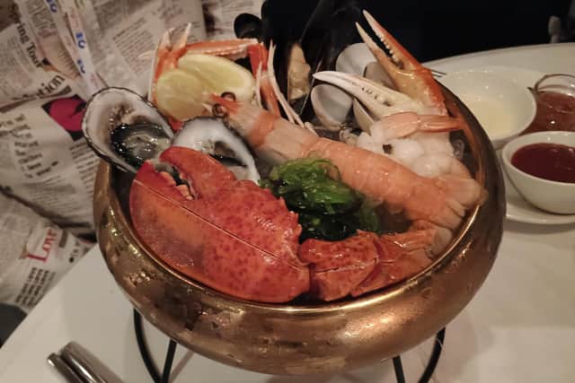 A fish feast in The Catch