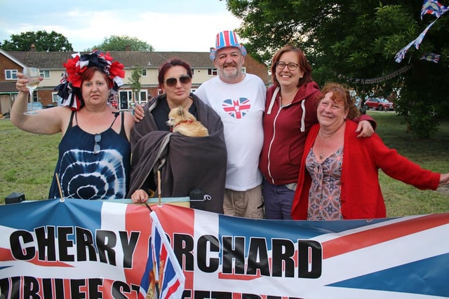Neighbours on Orchard Street came together to celebrate the Queen.
Resident Ruth Mullins said: "We managed to raise £550 for the Hospice of St Francis. The pony rides, bouncy castle and bake off were really popular. It was lovely seeing all the neighbours spending time together."