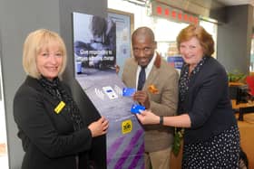 Council has extended its ‘tap to donate’ scheme for local charities by installing a donation point in Hemel Hempstead's Metro Bank.