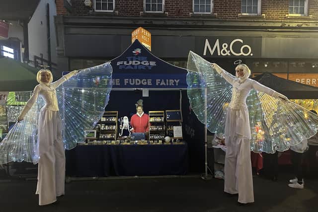 The Fudge Fairy has a stall at St Albans market every Saturday when free samples are handed out.