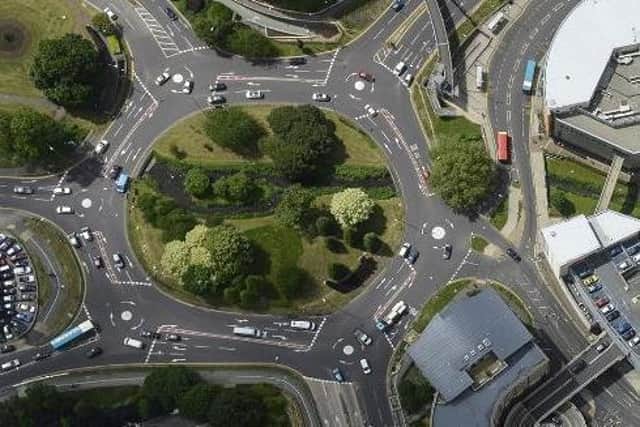 Hemel Hempstead's 'Magic Roundabout'