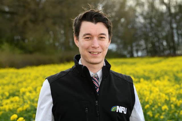 NFU Regional Policy Manager for the East of England Charles Hesketh.