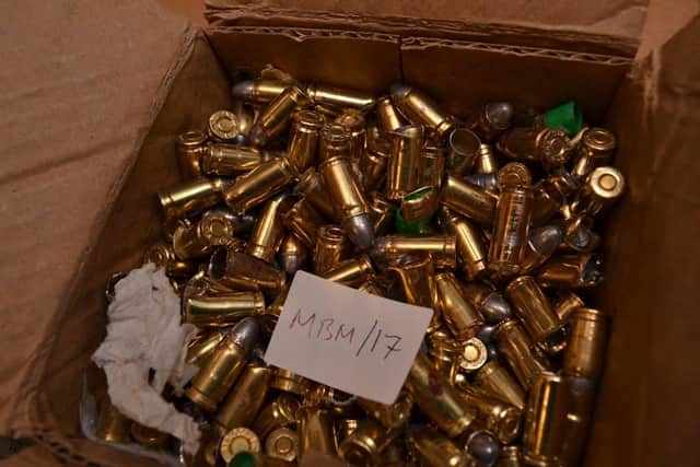 Bullet casings found at Kenna address
