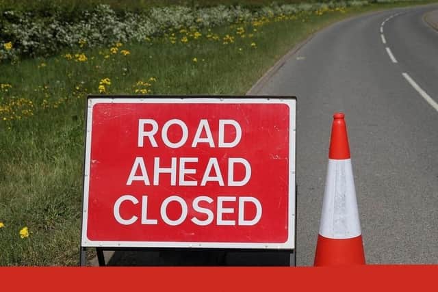 The works will involve road closures.