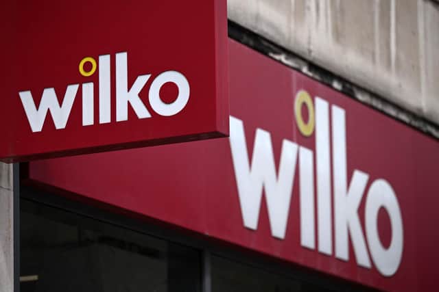 All UK Wilko stores are set to close (Photo by JUSTIN TALLIS/AFP via Getty Images)