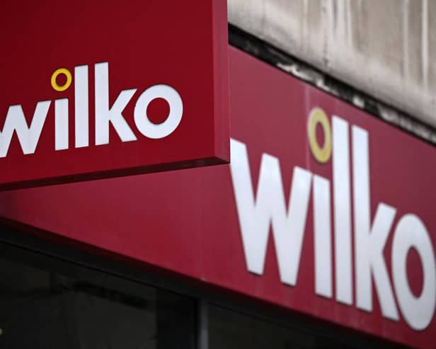 All UK Wilko stores are set to close (Photo by JUSTIN TALLIS/AFP via Getty Images)