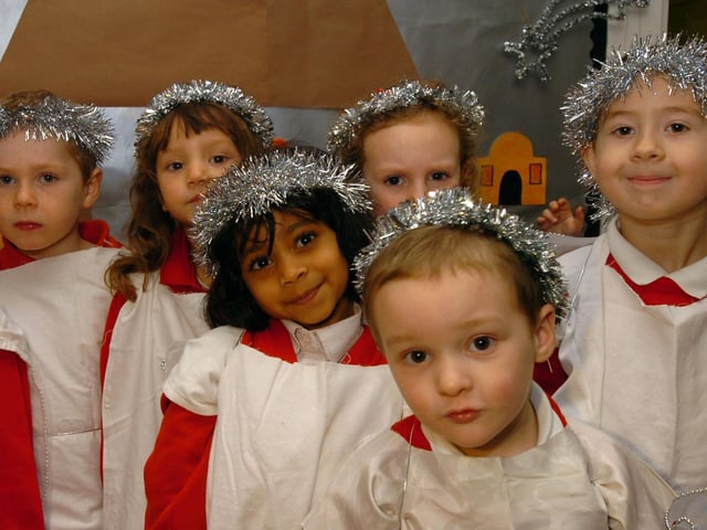 Nativity play at Reddings School, Bennetts End.