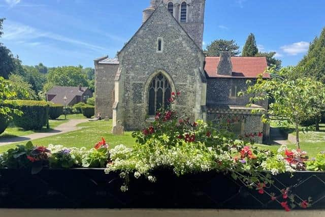 The planter (pictured) is to be installed on Hemel Hempstead High Street.