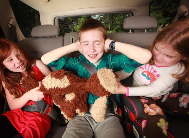 Long journeys can lead to arguments if you're not prepared