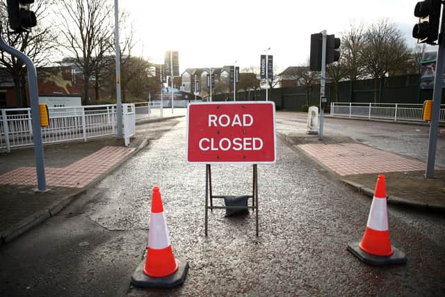The closure was announced earlier today.