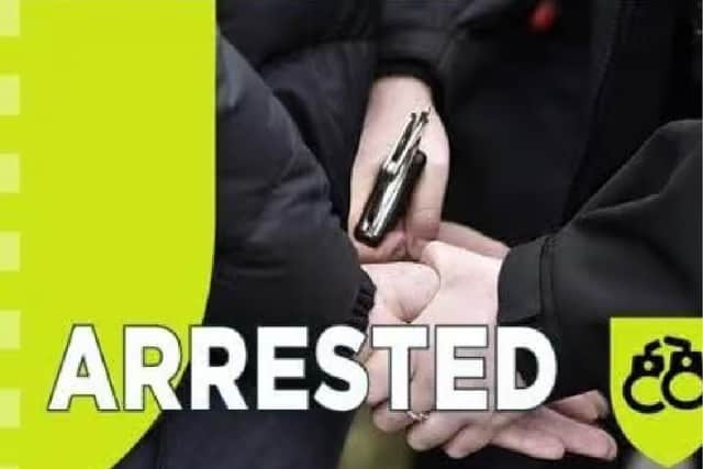 Police have arrested a man in his 30s