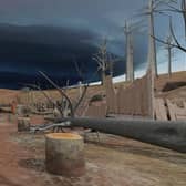 Future Forests Experience immersive scene