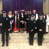 Declaration service of the new High Sheriff Liz Green was held at St Peter’s Church,
Berkhamsted.